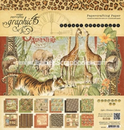 g45 Safari Adventure-12x12 paper pad